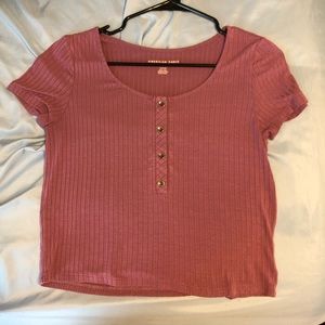 2 American eagle tops